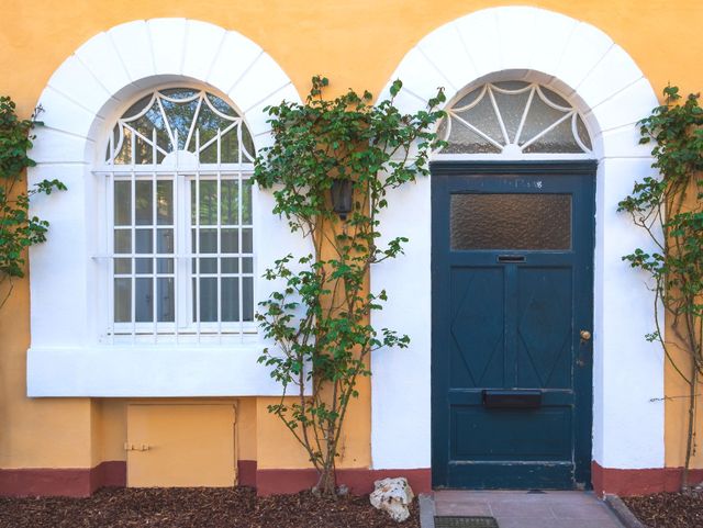 Haustür aus Holz